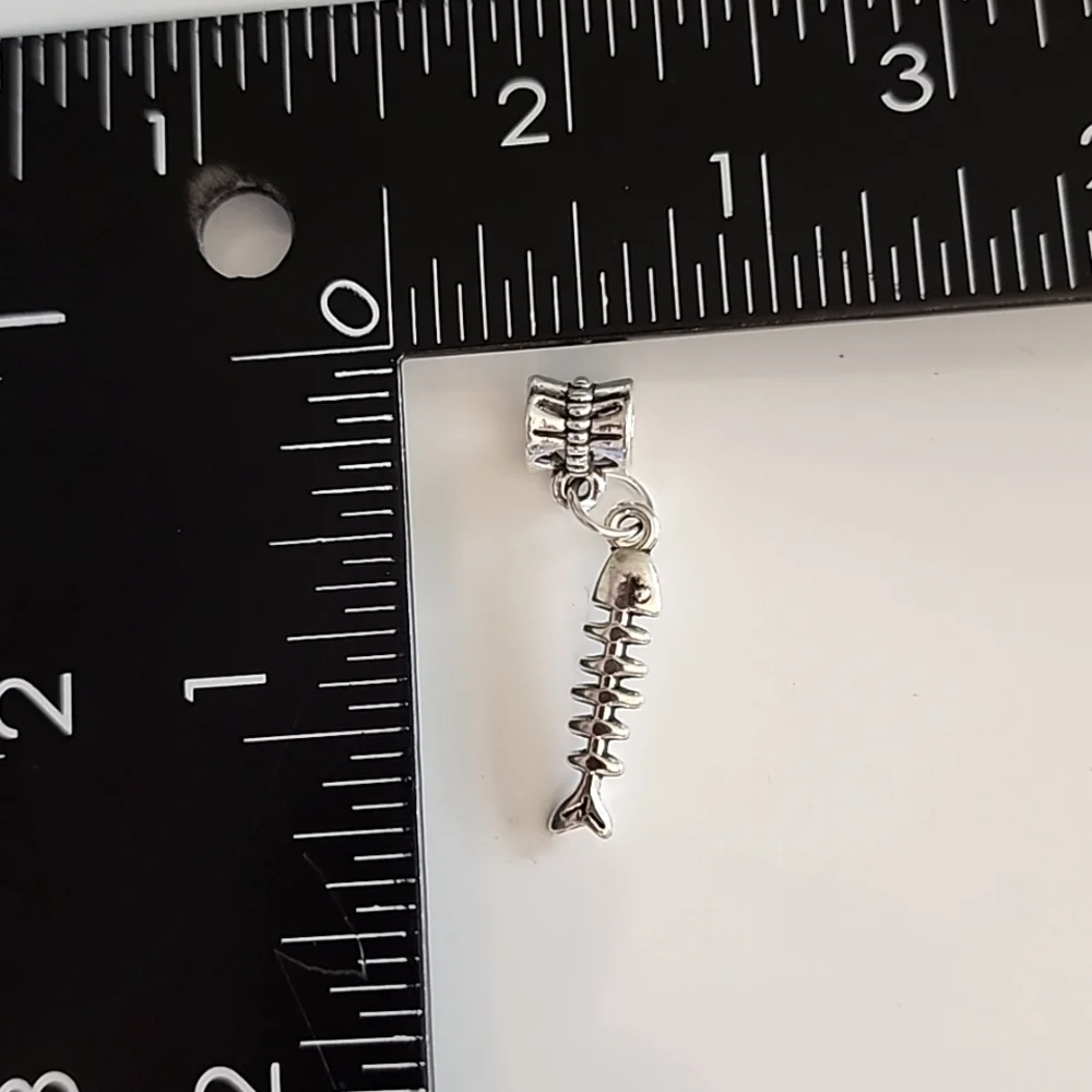 FISH  Charm for European Style Bracelets Tibeten alloys